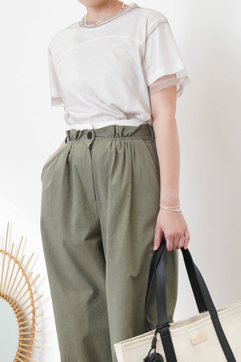 Sheer tee top