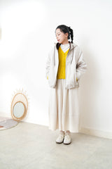 Off white windbreaker jacket w/ inner quilted