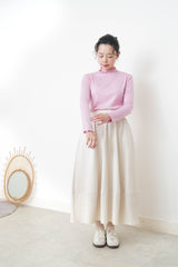 Pink ruffle fringe inner