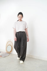 Pastel pink Tee top w/ logo
