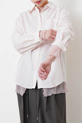 Mesh inner w/ split hem