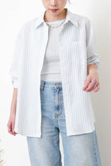 Blue stripy shirt