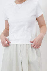 Basic tee in fit cut