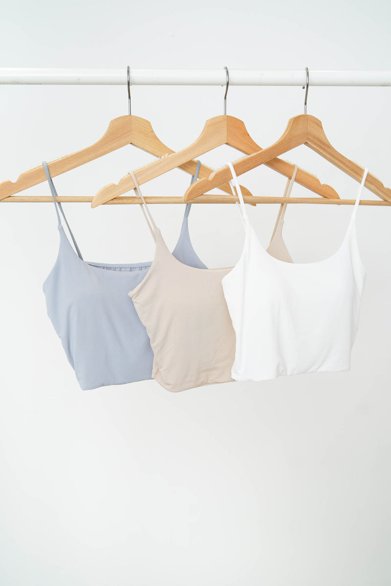 Smooth cami inner w/ attached bra pad