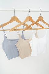 Smooth cami inner w/ attached bra pad