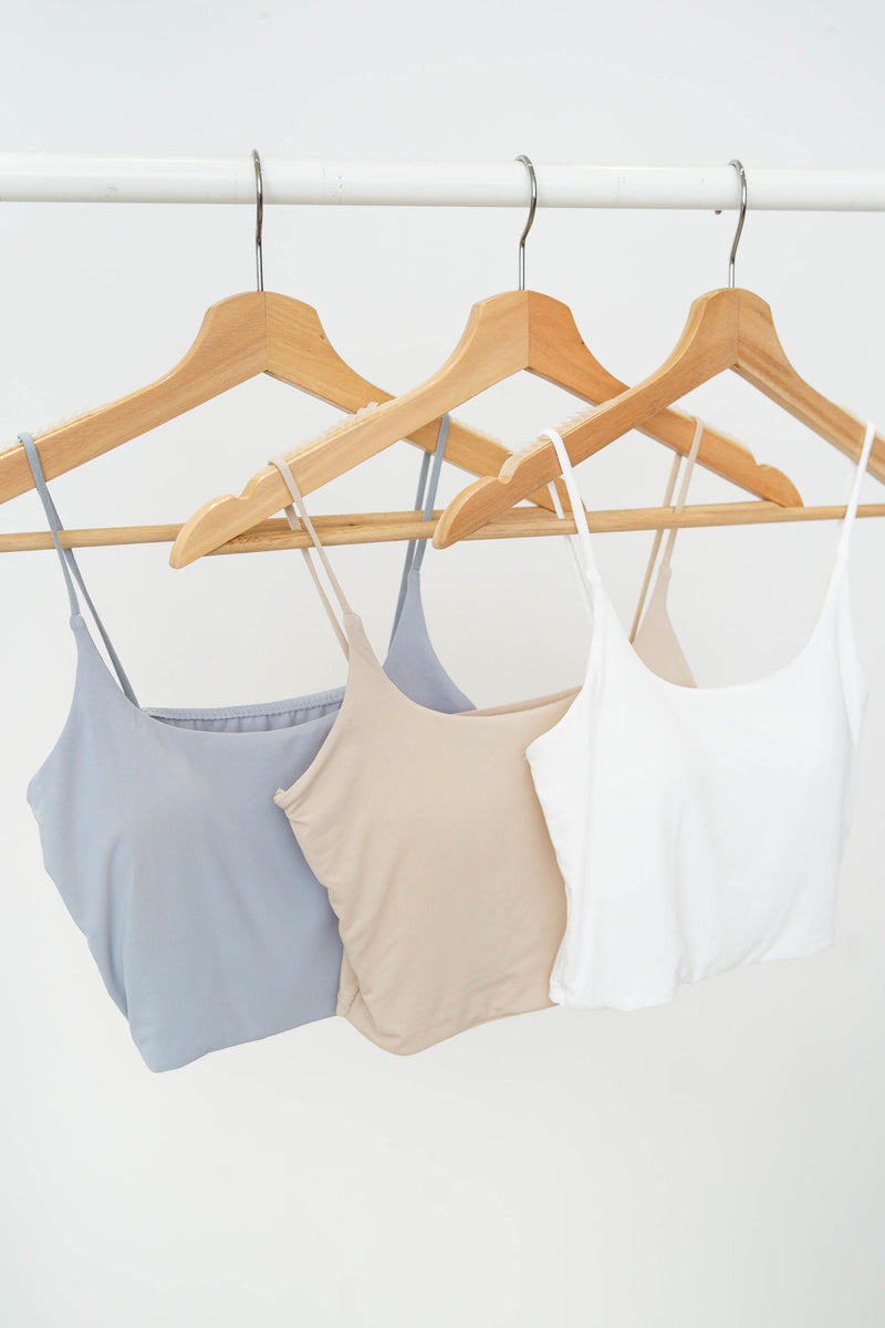 Smooth cami inner w/ attached bra pad