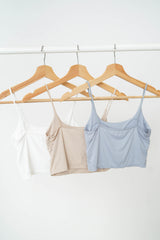 Smooth cami inner w/ attached bra pad