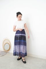 White summer Tee in folded sleeves