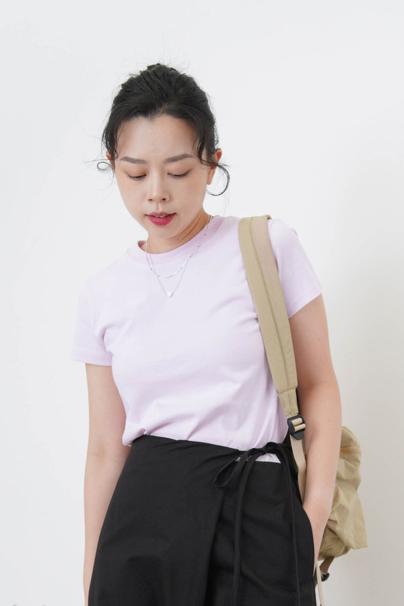 Basic tee in fit cut