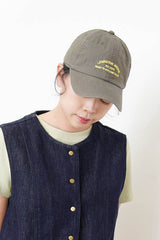 Navy denim vest