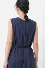 Navy double layer dress