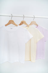 Basic tee in fit cut