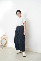 Light blue tone tweed top