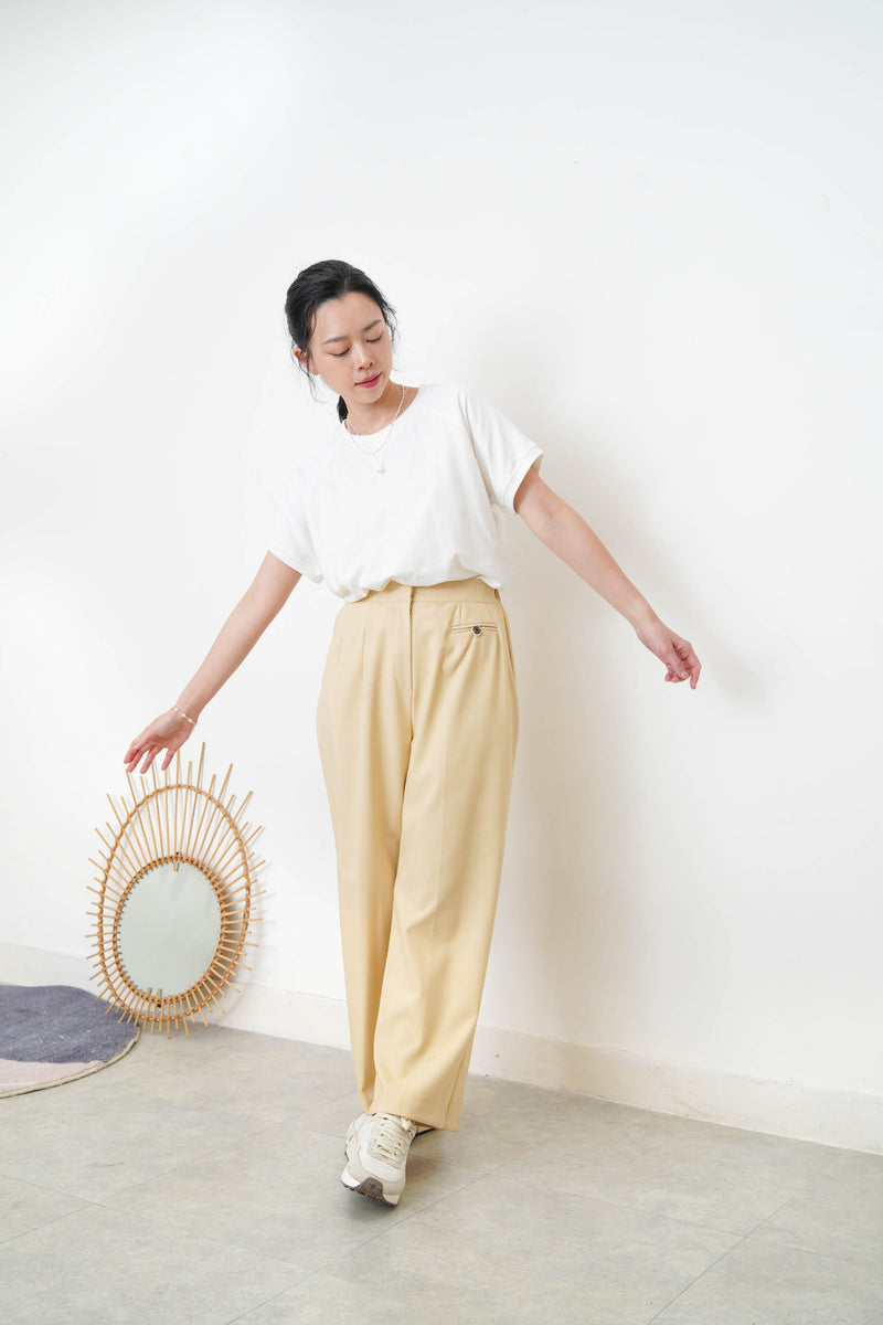 White summer pullover