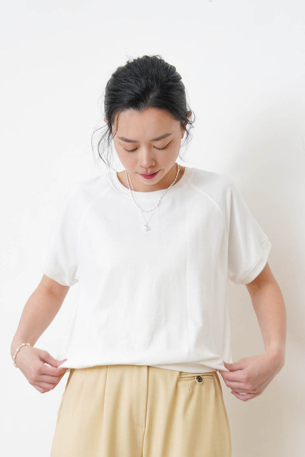 White summer pullover