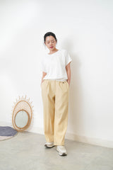 White summer pullover