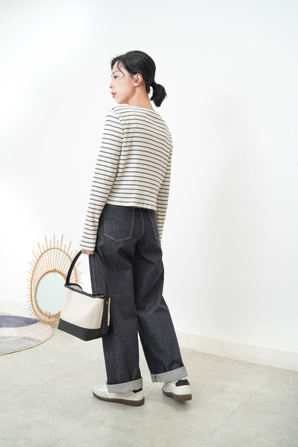 B/W stripes set
