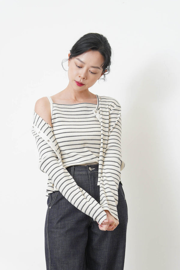 B/W stripes set