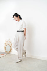 White outline summer cardigan
