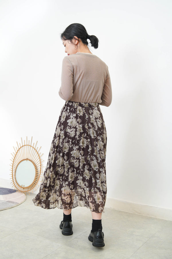 Beige double layerings top