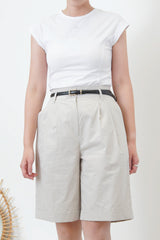Grey short trousers