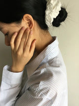 925 silver star earrings set