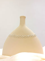 Lace pattern chocker