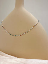 Color beads necklace