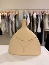 [Combo] water drop and beads necklace