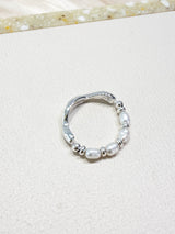 925 Silver pearl ring