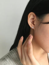 925 Silver dandelion earrings
