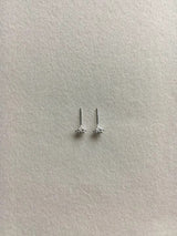 925 Silver dandelion earrings