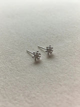 925 Silver dandelion earrings