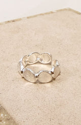 Leaf shape ring