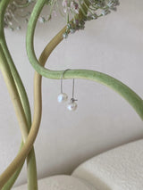 Pearl raindrop earrings