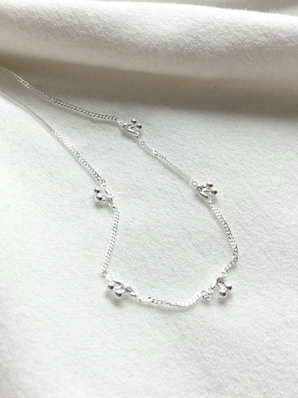 925 Silver cherry necklace