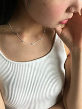 925 Silver cherry necklace