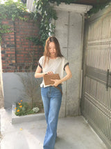 2 in 1 contrast layer Tee