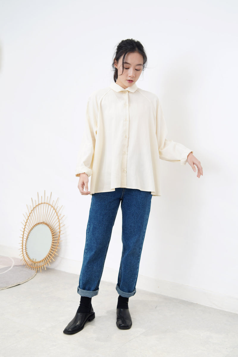 Blue mom jeans