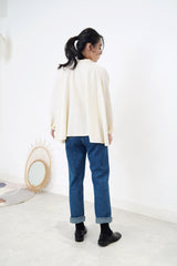 Blue mom jeans