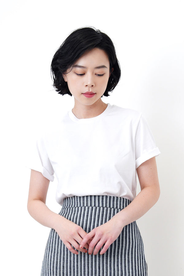 White premium basic top