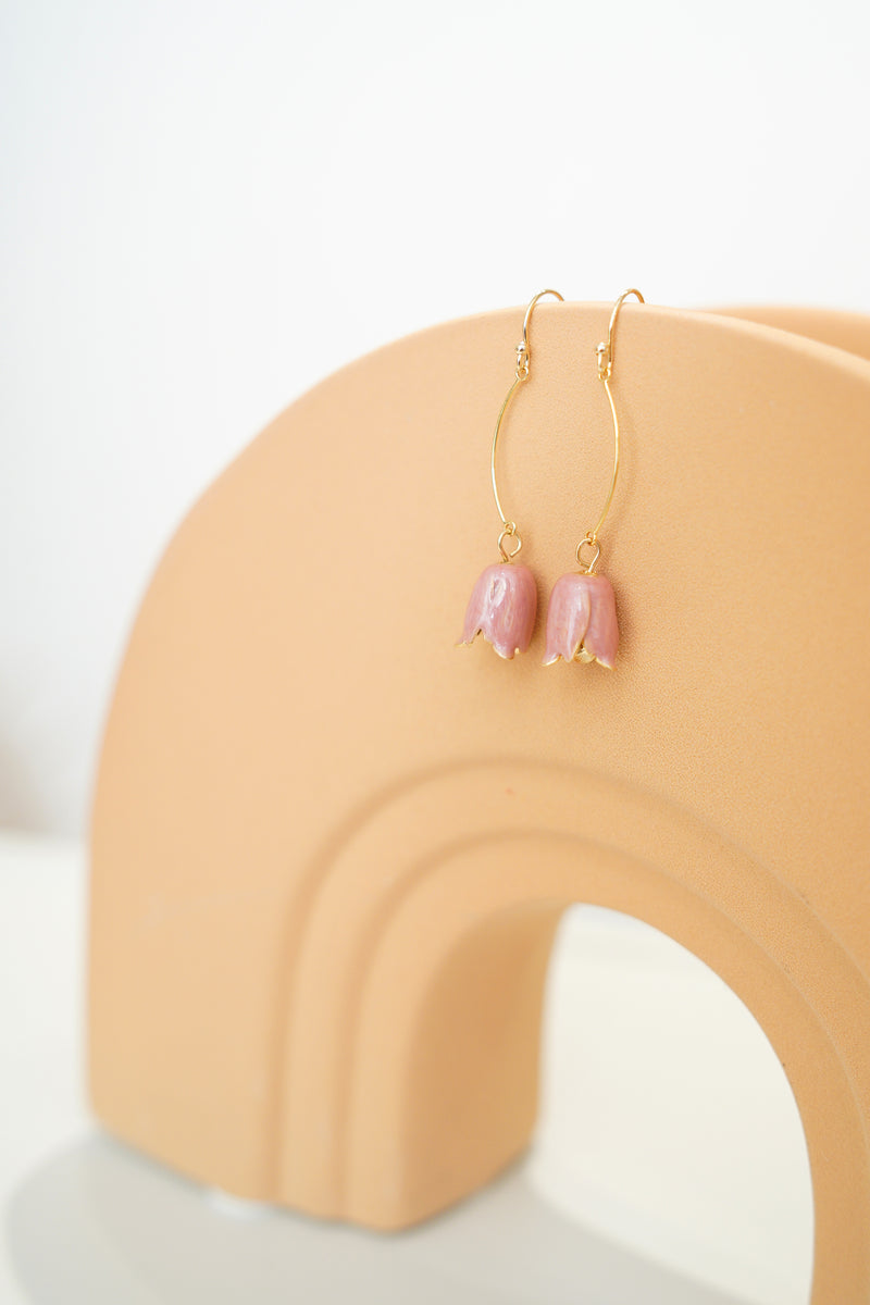 Tulip earrings