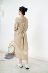 Sand 2 ways one piece in knot detail back