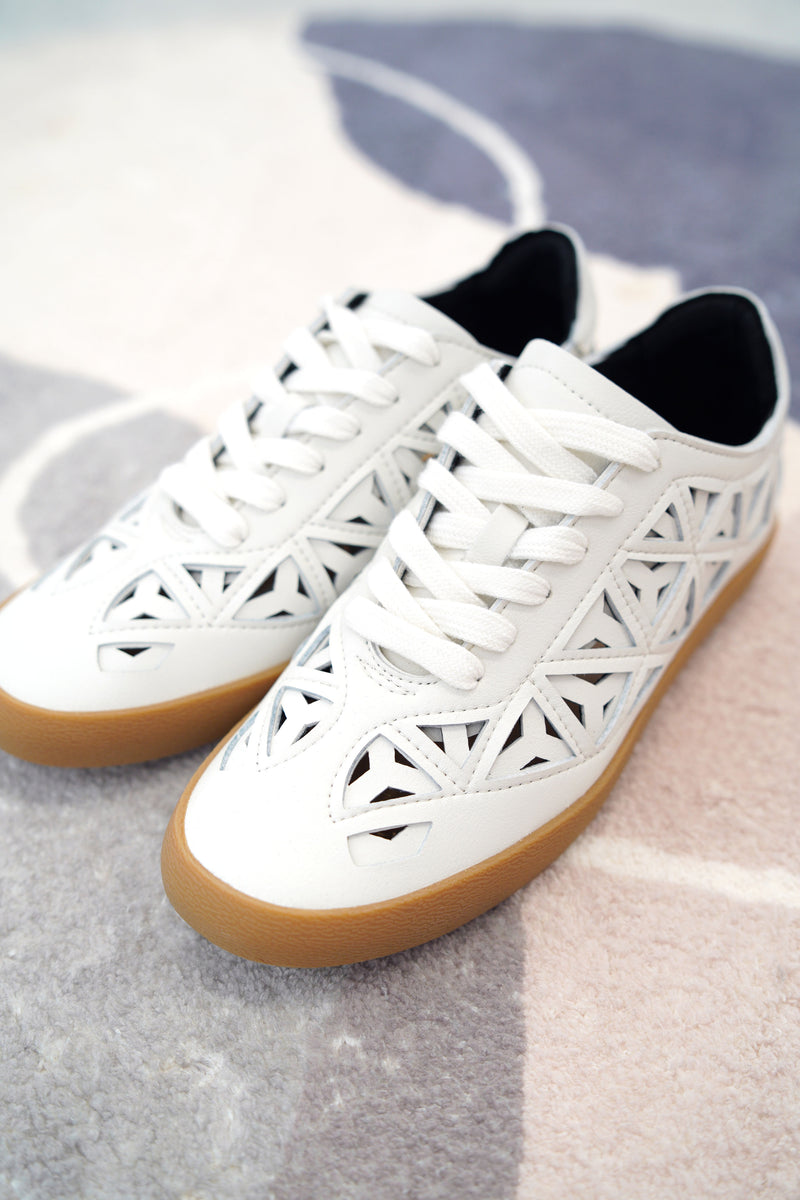 Off white sneakers in cage work