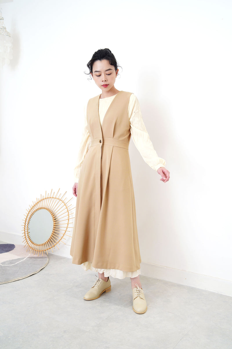 Butter one piece in wrinkle texture