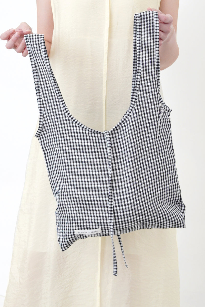 Lemon chiffon vest dress in double layering