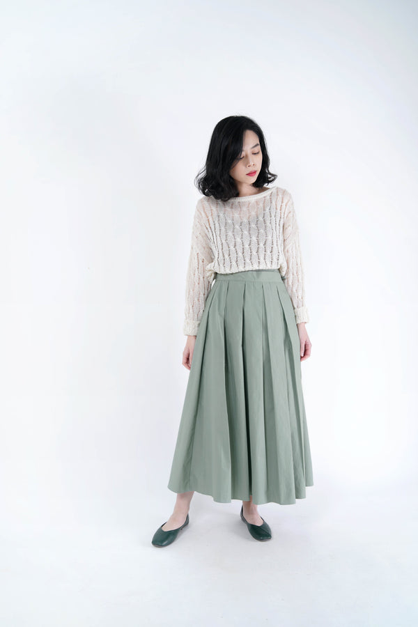 Crochet top in twist pattern
