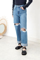 Black block strap sandals