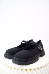 Black mary jane shoes