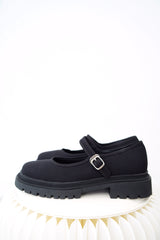 Black mary jane shoes
